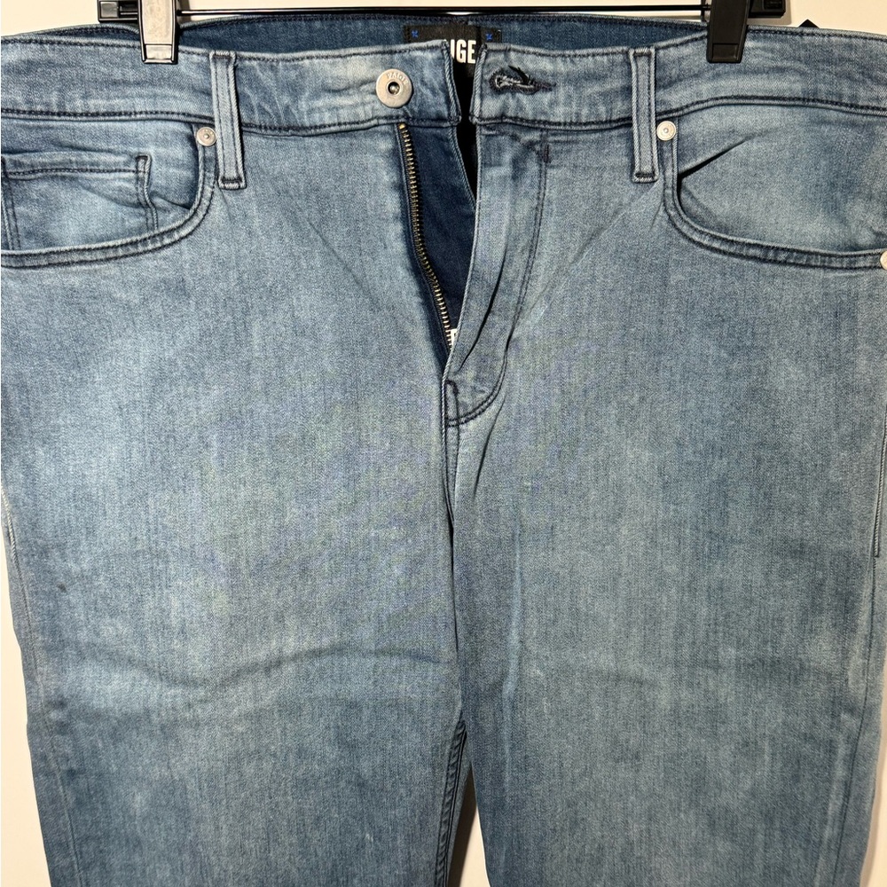 PAIGE Blue Slim Jeans Classic Denim Style